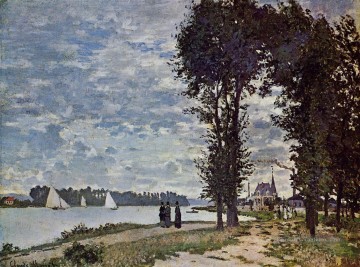  seine Tableaux - Les rives de la Seine à Argenteuil Claude Monet